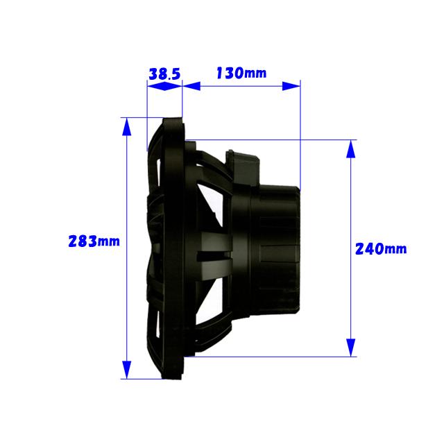 キッカー 10インチ 防水ウーハー マリンウーハー 25cm Kicker LED付き