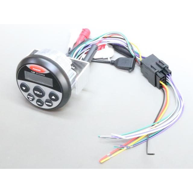 マリンオーディオ マリンデッキ Bluetoothアンプ 水上バイク ジェットスキー マリンジェット スノーモービル バイク |  | 02