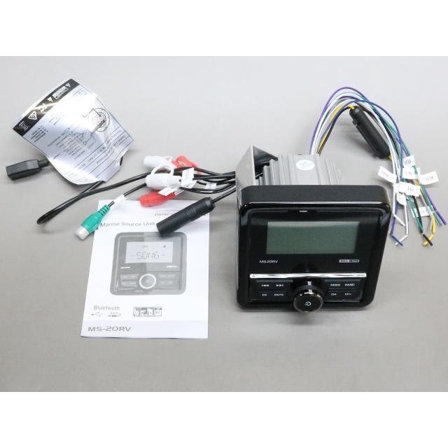 マリンオーディオ マリンデッキ Bluetoothアンプ 水上バイク ジェットスキー マリンジェット スノーモービル バイク |  | 02
