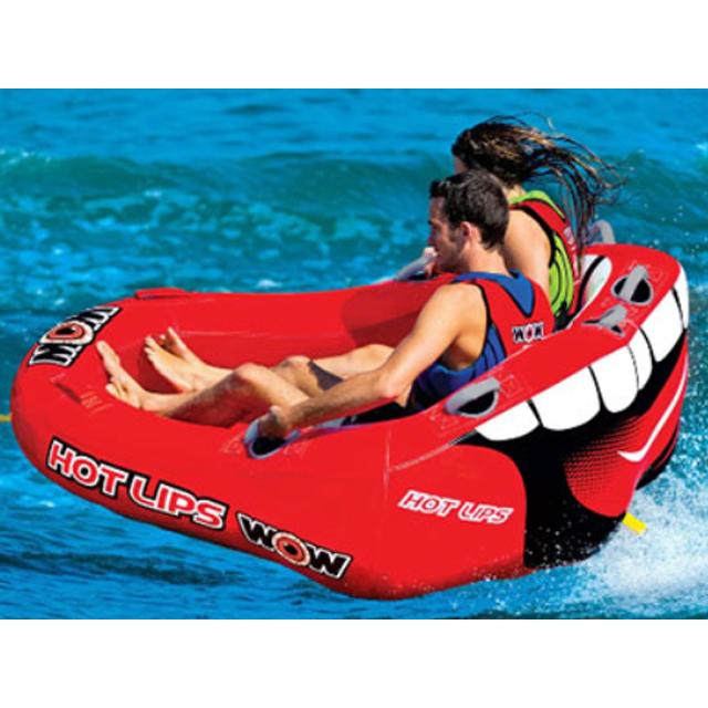 2人乗り WOW トーイングチューブ ホットリップス | 