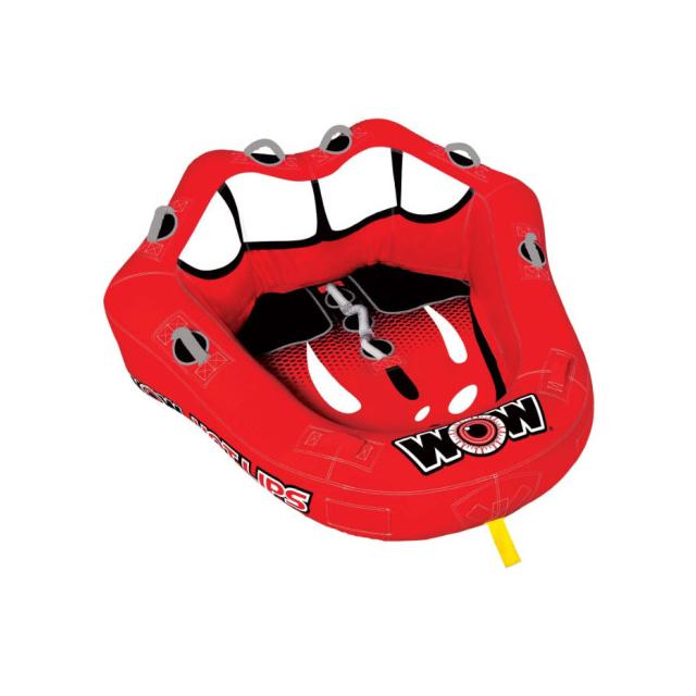 2人乗り WOW トーイングチューブ ホットリップス |  | 02