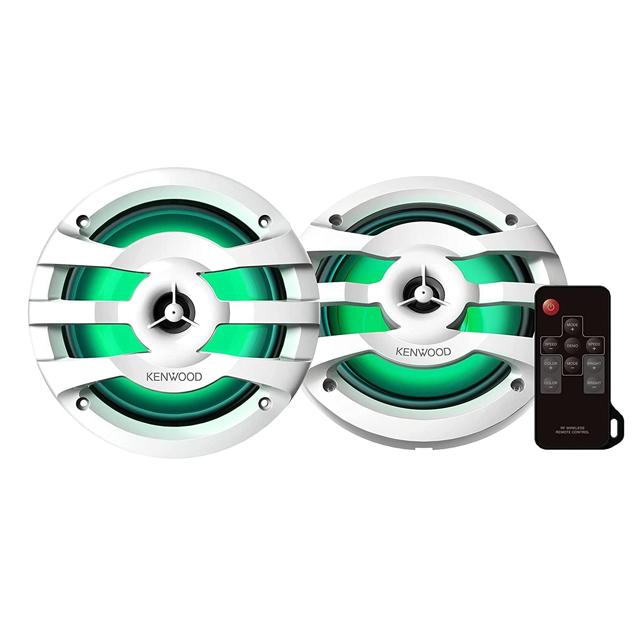 ケンウッド LED付き 2WAY 防水スピーカー 16cm | 