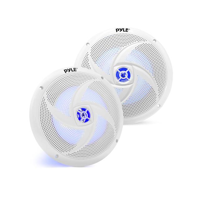 8インチ LED付き 防水スピーカー マリンスピーカー | 