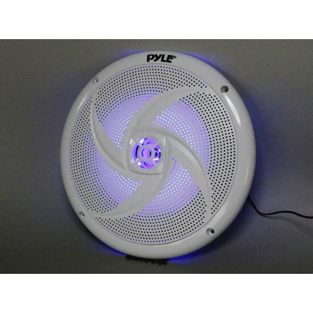 8インチ LED付き 防水スピーカー マリンスピーカー |  | 02