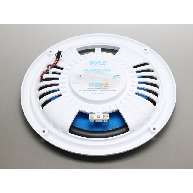 8インチ LED付き 防水スピーカー マリンスピーカー |  | 03