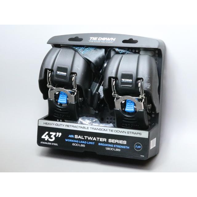 収納式ステンレス トランサムタイダウンベルト | 