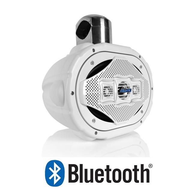 【海外取り寄せ商品】4Way 6x9インチ マリンスピーカー Bluetooth付き アンプ内蔵 防水スピーカー US0128サムテック