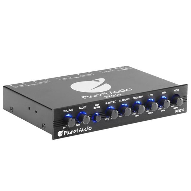 Planet Audio 4バンド オーディオコントロール イコライザー | 