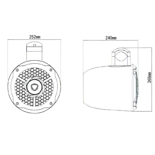 300W 8インチ ウェイクタワースピーカー |  | 04