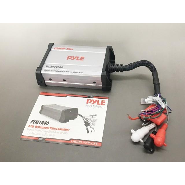 【送料込み】4ch 小型パワーアンプ マリンアンプ 4ch マリンパワーアンプ 小型アンプ : サムテック - 通販