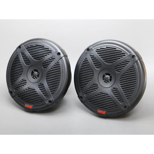 Bluetoothアンプ内蔵 2Way 6.5インチ 防水スピーカー : us1163 