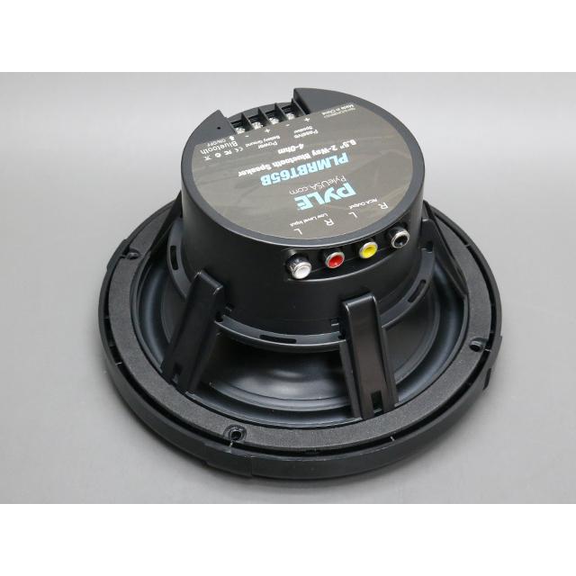 Bluetoothアンプ内蔵 2Way 6.5インチ 防水スピーカー : サムテック