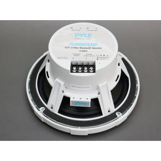 Bluetoothアンプ内蔵 2Way 6.5インチ 防水スピーカー |  | 03