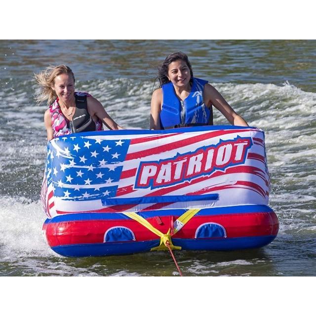 2人乗り AIRHEAD トーイングチューブ バナナボート Patriot 2 |  | 01