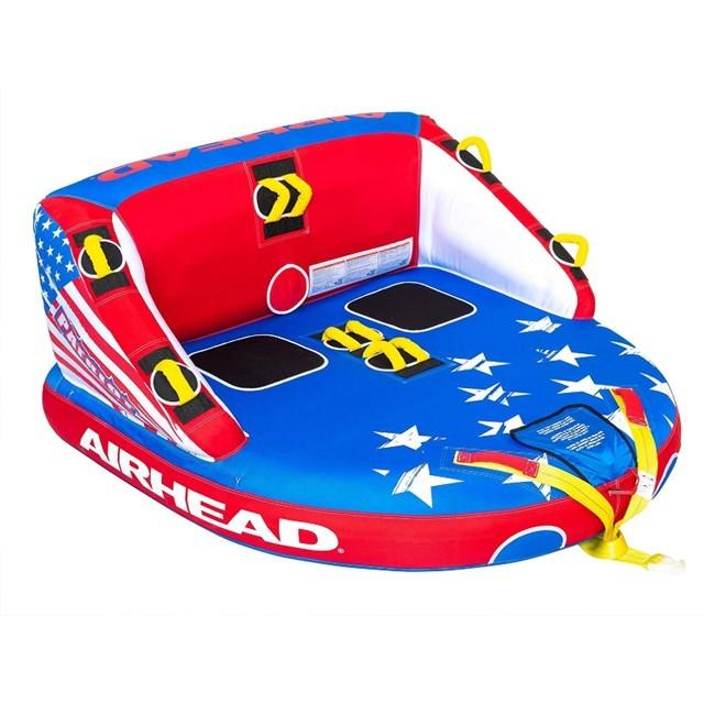 2人乗り AIRHEAD トーイングチューブ バナナボート Patriot 2 |  | 02