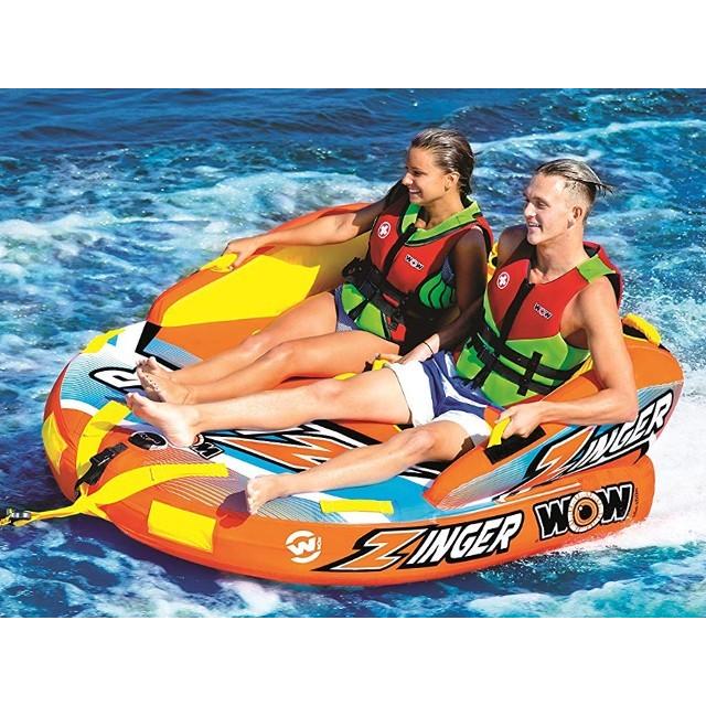 セール中新品 2人乗り WOW トーイングチューブ Zinger