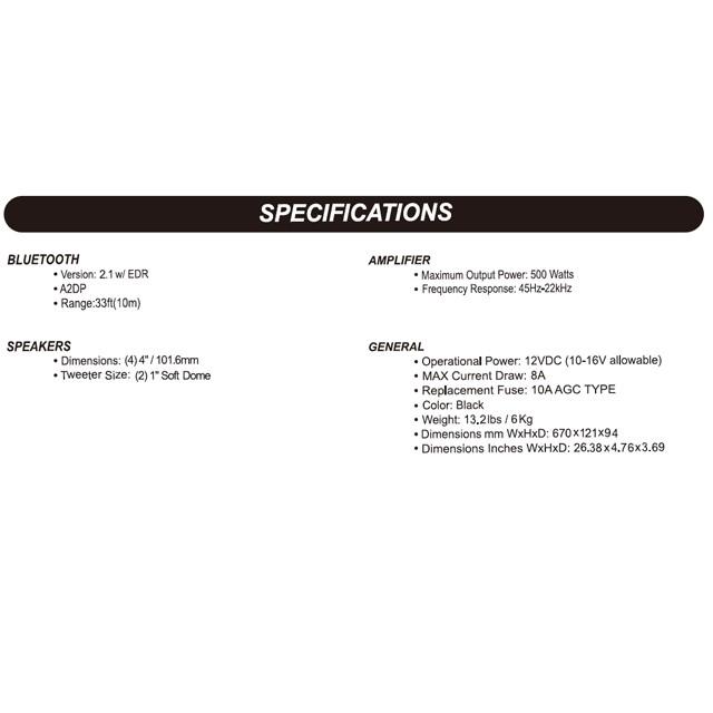 500W Bluetooth アンプ内蔵 マリンスピーカー ウェイクタワースピーカー |  | 07