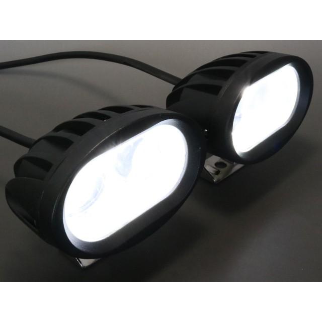 防水 12V/24V ライト投光器 ボート ワークライト 作業灯 20W 夜間作業 6000k 船舶用LEDライト | 