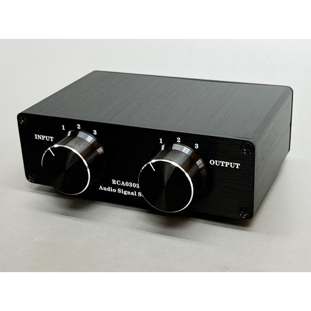 新品同様 ラインセレクター LINEセレクター 3入力 Amazon.co.jp: オーディオデザイン ラインセレクター HAS-3L
