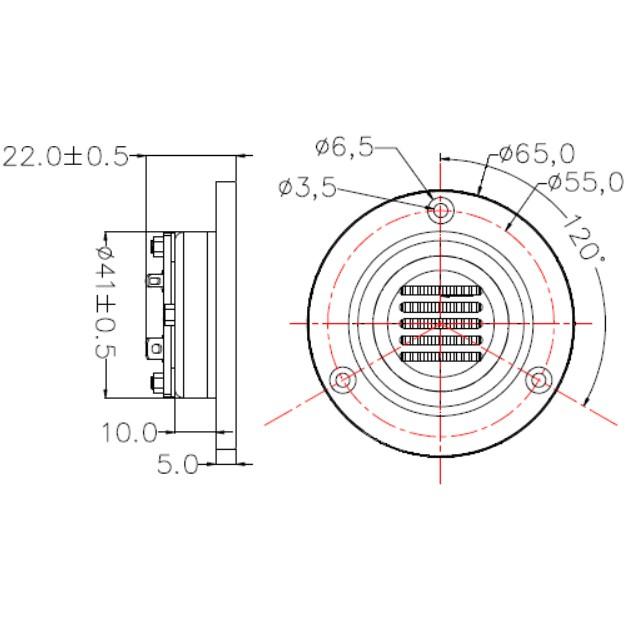 アルミ製 リボンツィーター |  | 04