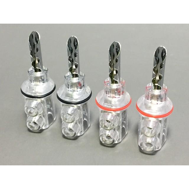 高級ロジウムメッキ バナナプラグ |  | 03