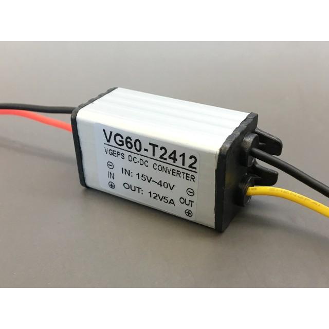 DC24V→DC12Ｖ 5A 変圧器 |  | 01