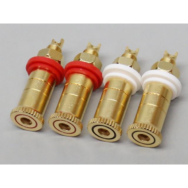 スピーカーターミナル 金メッキ仕様 | 