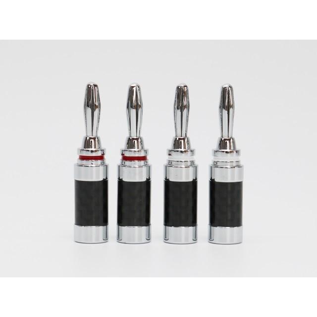 高級ロジウムメッキ バナナプラグ |  | 01