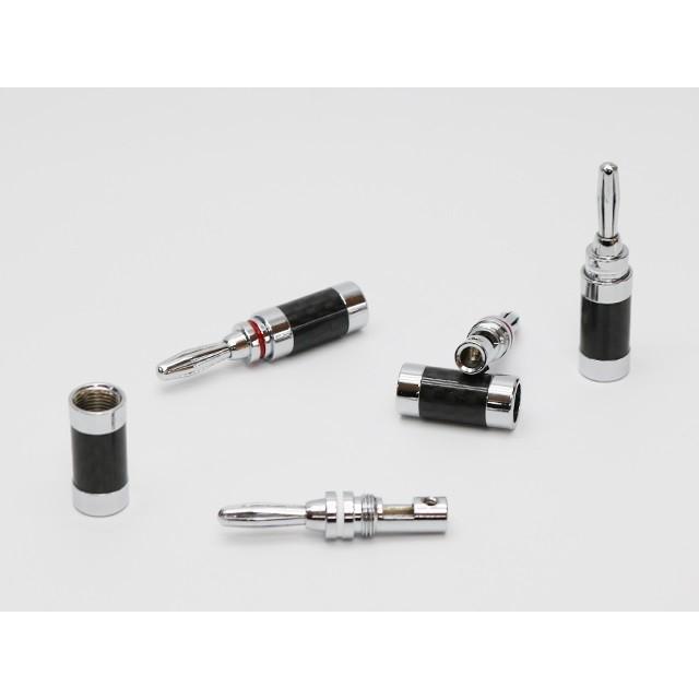 高級ロジウムメッキ バナナプラグ |  | 03