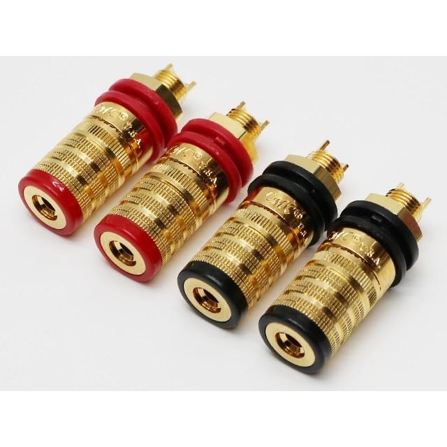 USA製 スピーカーターミナル 金メッキ仕様 | 