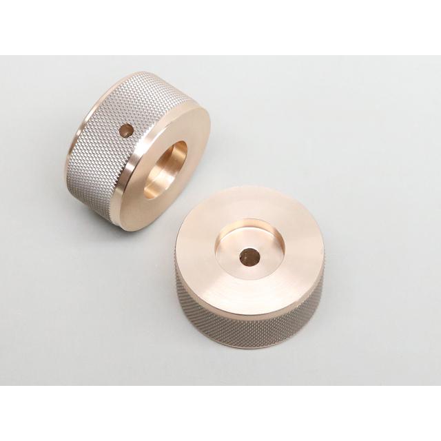 44mm(6.0)アルミ削り出しツマミ ゴールド |  | 01