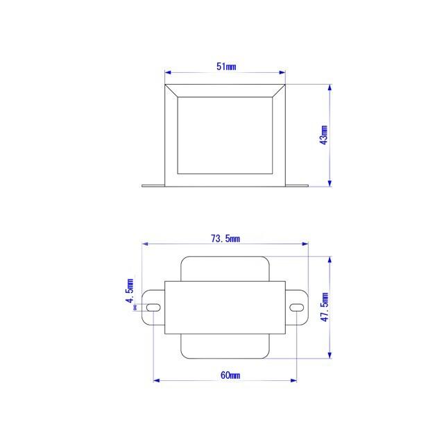シングルアンプ用 5K 3W 出力トランス |  | 03