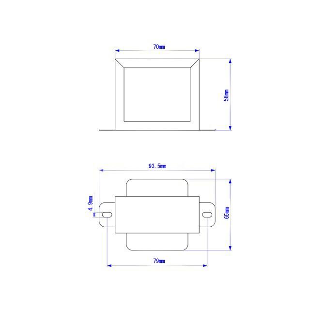 プッシュプル用 10K 15W 出力トランス |  | 04