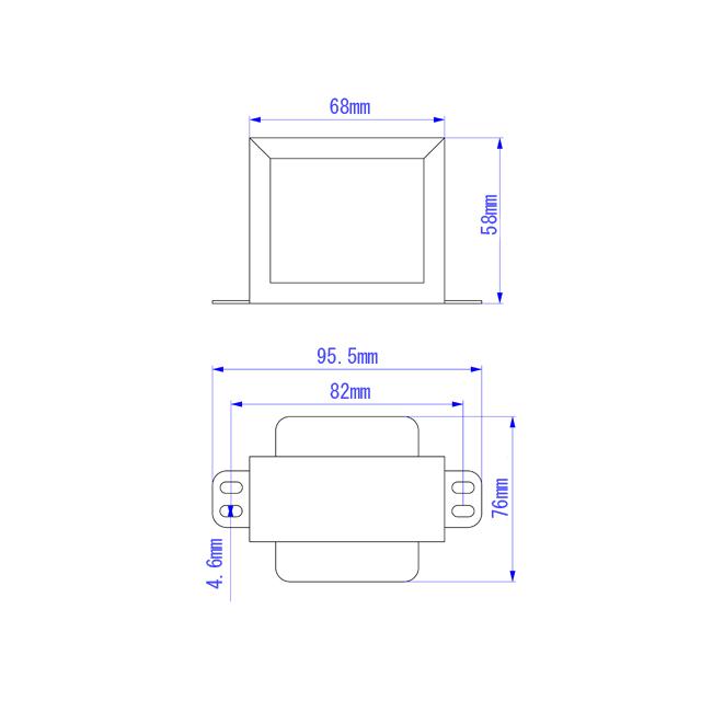 プッシュプル用 10K 23W 出力トランス |  | 05
