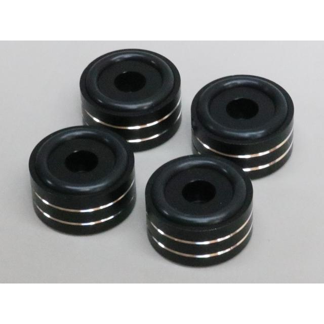 40mm ゴム脚 ブラック アルミ | 