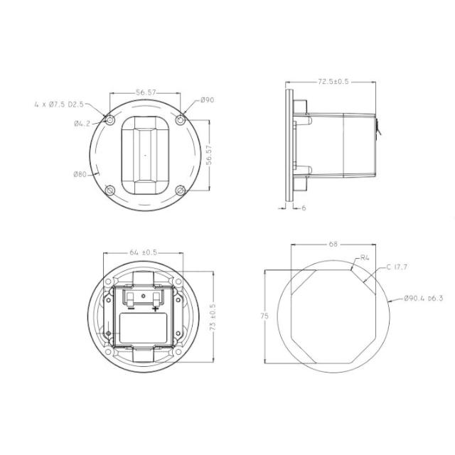 小型高級リボンツィーター |  | 06