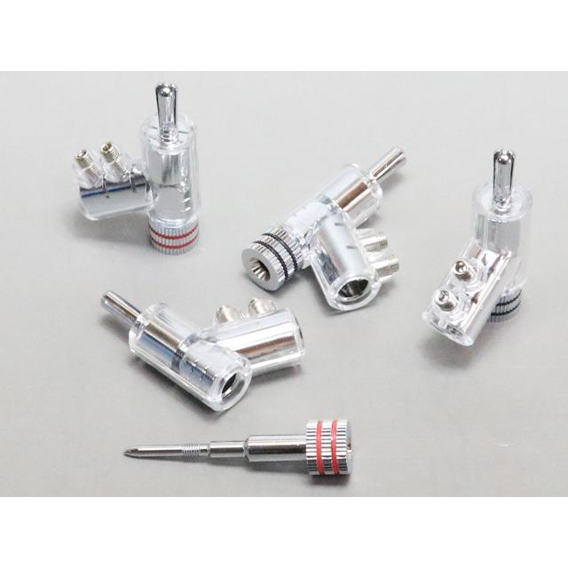 高級ロジウムメッキ バナナプラグ |  | 03