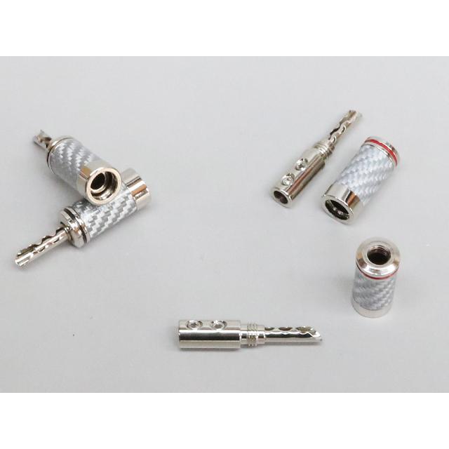 高級ロジウムメッキ バナナプラグ |  | 02