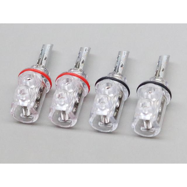 高級ロジウムメッキ バナナプラグ |  | 01