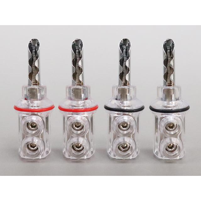 高級ロジウムメッキ バナナプラグ |  | 02