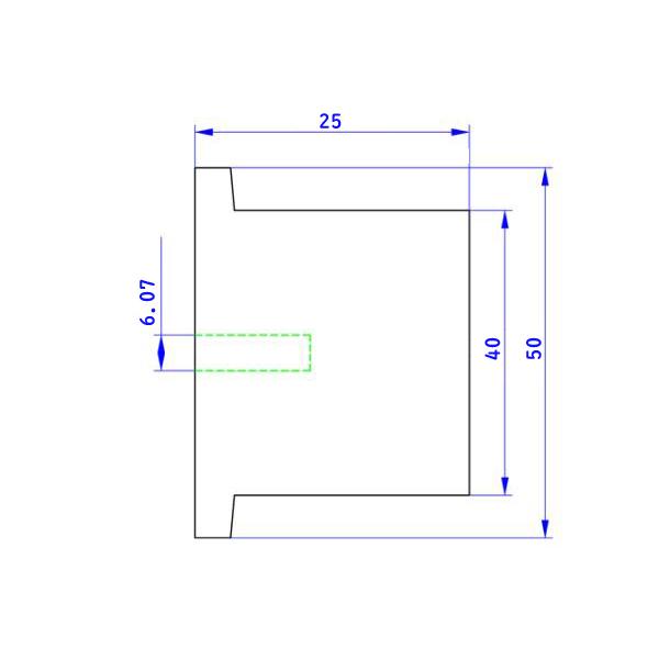 50mm(6.0)アルミ削り出しツマミ |  | 03