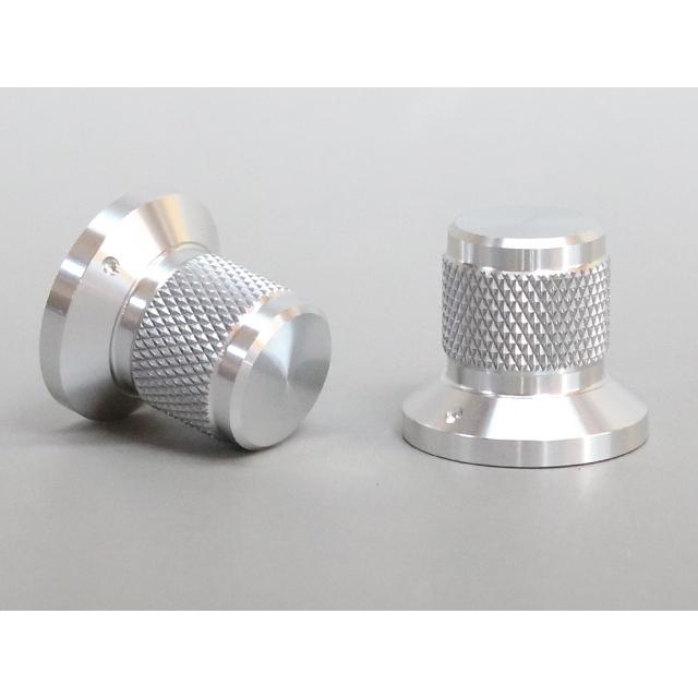 25mm(6.0)アルミ削り出しツマミ シルバー |  | 01