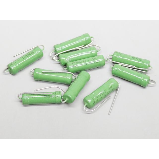 100Ω 6W 巻線抵抗 10本 | 