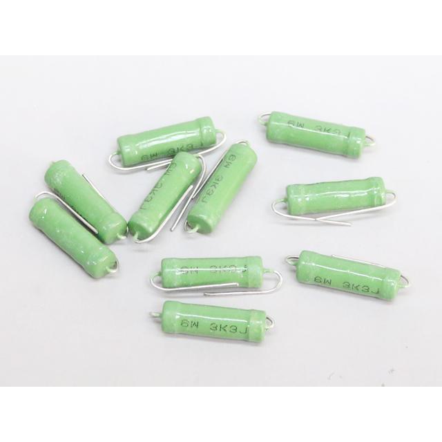 3.3KΩ 6W 巻線抵抗 10本 | 