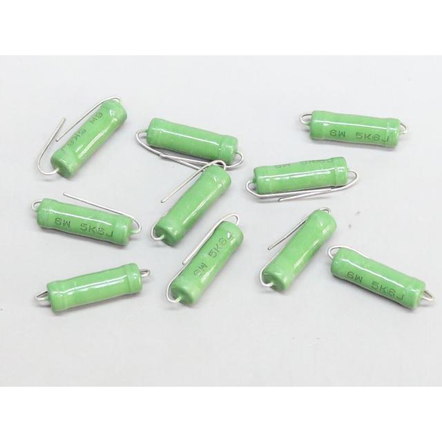 5.6KΩ 6W 巻線抵抗 10本 | 