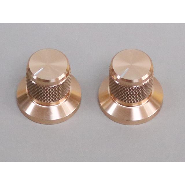 25mm(6.0)アルミ削り出しツマミ ゴールド |  | 01
