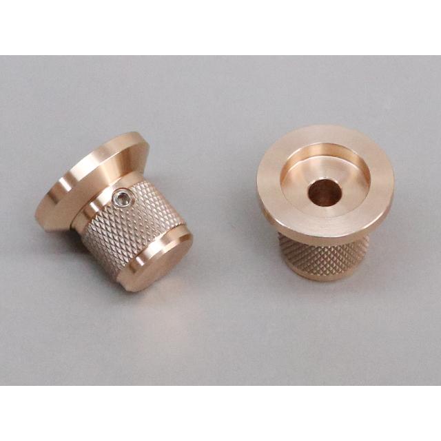 25mm(6.0)アルミ削り出しツマミ ゴールド |  | 02