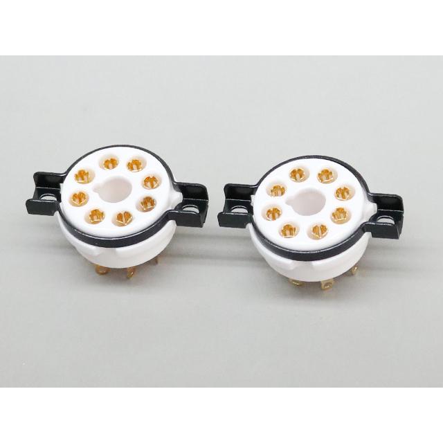 金メッキ 8ピン 真空管ソケット | 