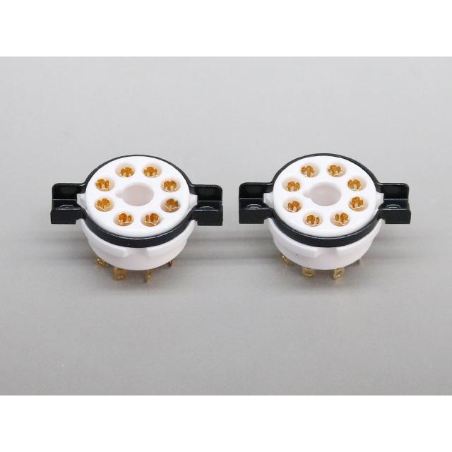 金メッキ 8ピン 真空管ソケット |  | 01