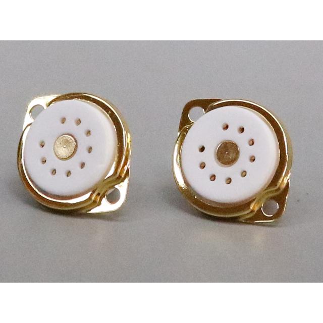 金メッキ 9ピン MT管 真空管ソケット : サムテック01 - 通販 - Yahoo